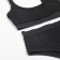 Separate Minaku women's swimsuit with a top color black, size 46