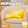 Skill of a soft toy "Goose", 80 cm, yellow color