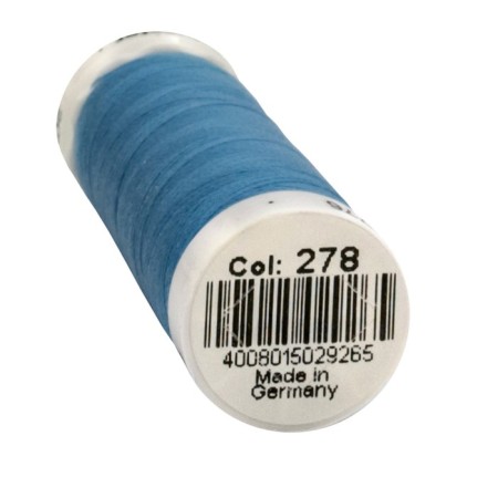 SEW-HALL thread for all materials, 200 m, 748277 (278 sky blue)-1