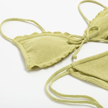 Swimsuit female separate minku color green, size 44-5