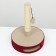 Claw -stall on a stand, base - a toy with a ball, 34 x 46 cm, burgundy
