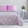 Bed linen Ethel duet "Lilac-gray zigzags" 143x215- 2 pcs, 240x220, 70x70-2 pcs