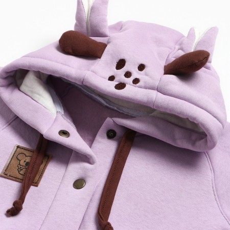 Kit (blouse/pants) children, lavender color, height 62 cm-2