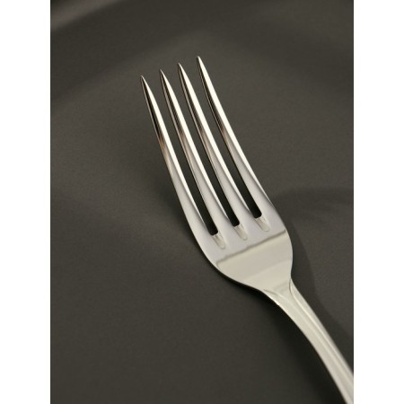 Dining room "Wave", h = 19.5 cm, thickness 2 mm, silver color-2