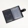 Cover for auto documents on the button, textura, black color