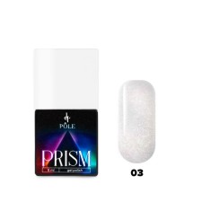 Pole Prism gel polish, No. 03 White Prism, 8 ml