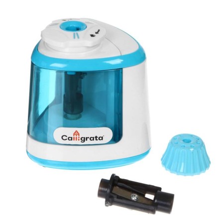 Electric sharpener with a container (works from two finger batteries), mix-3