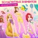 Magnetic set "Princesses Disney: Ariel, Rapunzel, Belle", in the box