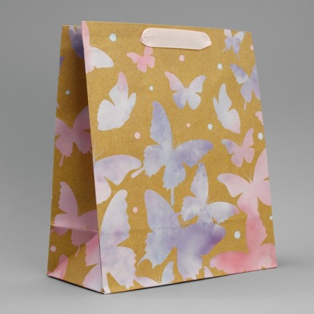 Package Gift Crafts Vertical, Packaging, “Watercolor”, Ml 23 x 27 x 11.5 cm-2