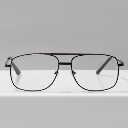 Ready glasses GA0663 (color: C1 metallic; diopter: + 1; tint: no)-2