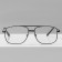 Ready glasses GA0663 (color: C1 metallic; diopter: + 1; tint: no)