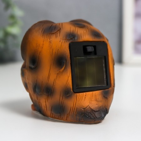 Souvenir Polystone Light "Filin -Malysh - applause" from the solar battery 7.5x7x7.5 cm-5