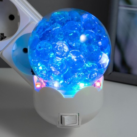 Spinker "Balls" LED white-blue 7x7x11 cm Risalux-3
