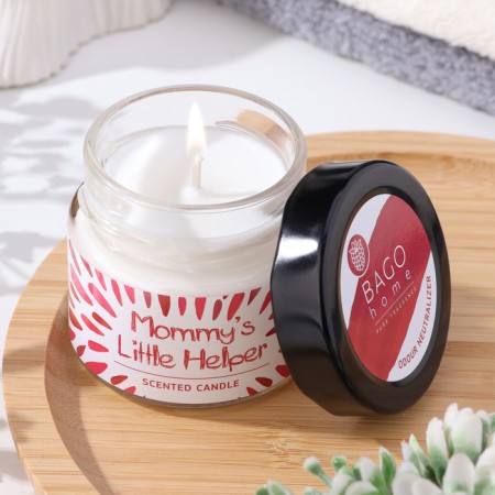 Aromatic candle in the Bank "Raspberry Dessert", Envisor Wax, 80 g