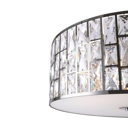 Suspended lamp Maytoni Mod184PL-04CH, 4KHE27, 60W, 50x50x23 cm, chromium color-7