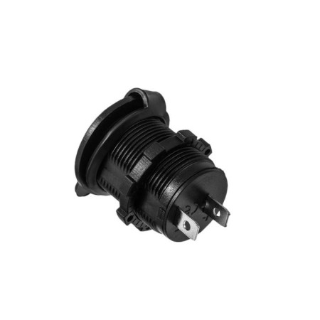 Loof adapter with moisture protection, 12-24V, black-2