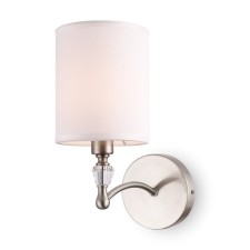 Wall lamp 40W, 1HE14, 30x13 cm, nickel