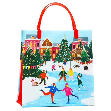 Package Gift soft plastic "Wreath" 140 μm bag 26 x 22.5 x 8.5 cm