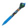 Gel handle Erased ink, blue rod, 0.5 mm, machine gun, body machine mix