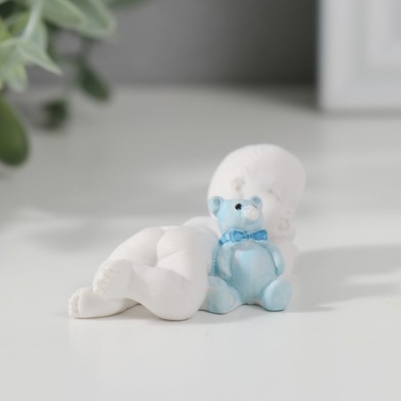 Souvenir Polystone "Baby sleeps in with a colored bear cub" mix 2x3.5x7 cm-1