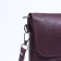 Magneta bag, long belt, purple color