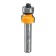 Clesteric Enkor Prof 46231, Kav one, on wood, D = 8 mm, r = 2.4 mm, 17.5 x 8 mm 1032106