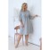 Women's dress, size 56, gray color