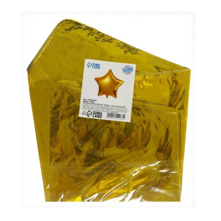 Foil ball 18 "Star - Gold"-1