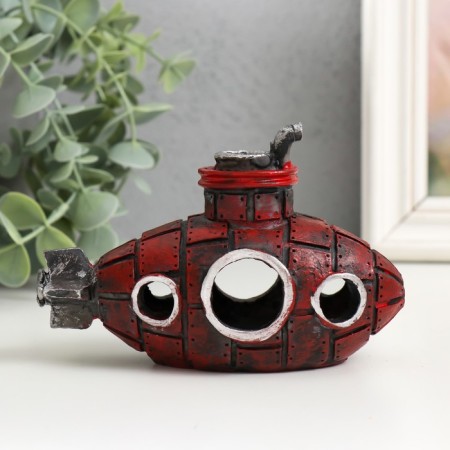 Figure for Florarium Polystone "Submarine" MIX 14x7x9 cm-4
