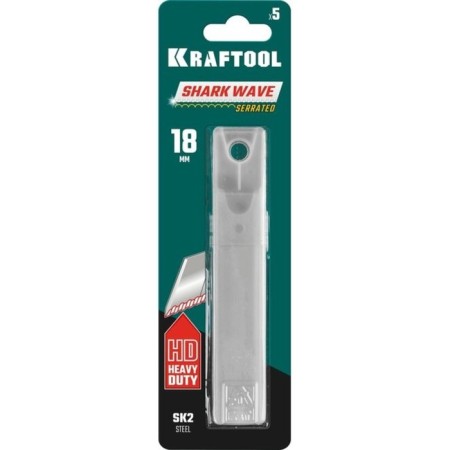 Kraftool blades 09604-18-S5, segmented, 18 mm, 5 pcs.-2