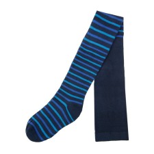 Tights for a boy, height 98-104 cm, dark blue color