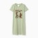 Women's tunic Home, green color, size 54