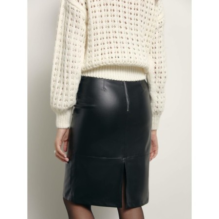 Women's skirt lu, size XS, color Black-1