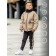 Boy jacket, height 140 cm, Latte color
