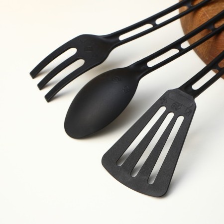 Prestige kitchen set, black color-3