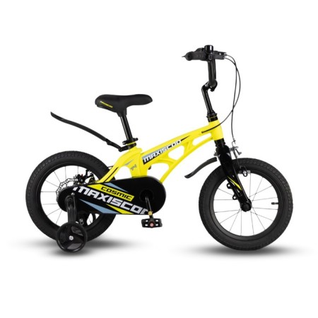 Bicycle 14 ’’ maxiscoo cosmic standard plus, yellow matte color