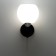 Sconces Citilux "Florida" CL148315, 15x23.5 cm, 1x60W, E14, Black Color Black