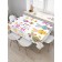 Tables on the table "Bunnies and Easter eggs", rectangular, Saten, size 120x145 cm