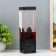 Lava-lamp "Volcano" LED from 3haa USB batteries Red 7.5x7.5x23cm