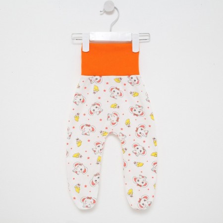 Children's sliders, white/elephant color, height 56 ​​cm-2