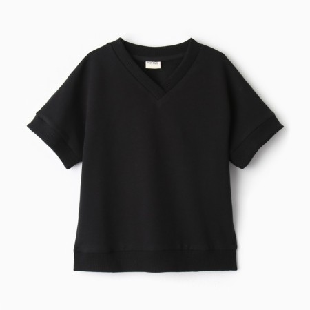 Minaku girl's vest: School Collection, Black Color, Height 152 cm-5