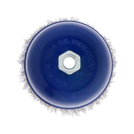 Metal brush for ushm tundra, "cup", M14, 125 mm-4