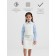 WHITE for Girls, Minaku: Party Dress, white color, height 128 cm