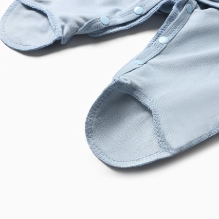 Kit for children (overalls, cap), jeans color, height 56 ​​cm-9