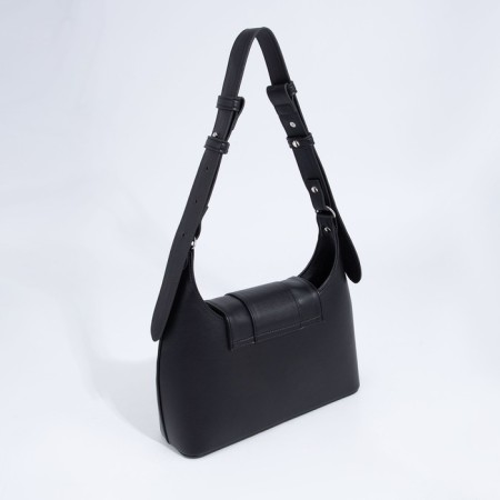 Women's bag with lightning, black color-1