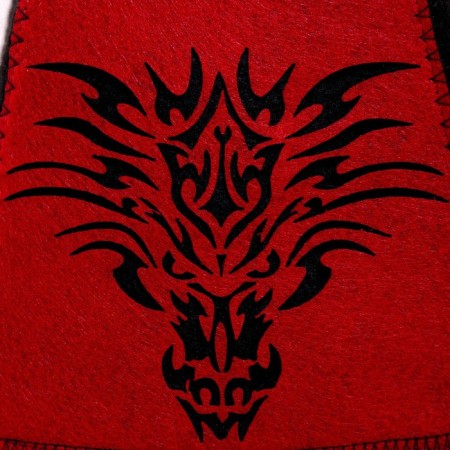 Bath cap "Red Dragon"-1