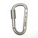Tactical pendant tactical carbine, d-shaped, chromium color