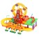 Railway "Funny Journey", 2 steam locomotives, works from batteries