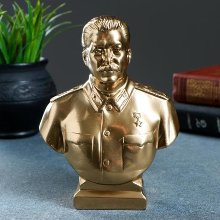 Bust Stalin, large, 6x15x5cm-1