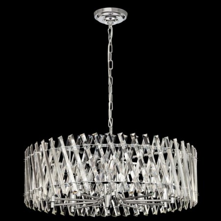 Suspended Citilux “Ingvar” CL334291, 77x77x45 cm, 10x60W, E14, gray color-1
